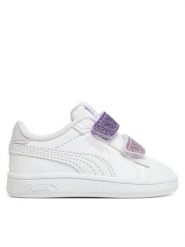 Puma Sneakersy Puma Smash 3.0 L 395610 06 Biały. Białe buty sportowe dziewczęce Puma, bez wzorów, ze skóry, bez zapięcia. Za 129.99 zł.
