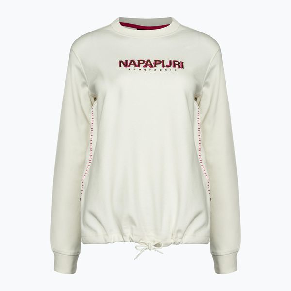 Bluza damska Napapijri B-Kreis C. Białe bluzy damskie Napapijri, xs, bez wzorów, bez kaptura. Za 319.99 zł.
