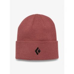 Czapka zimowa Black Diamond Watch Cap - cherrywood. Czerwone czapki damskie Black Diamond, na zimę, bez wzorów. Za 97.99 zł.