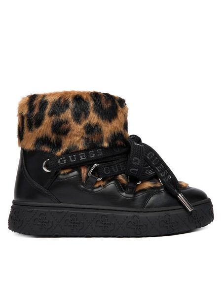 Guess Śniegowce FLFUEK FUR10 Brązowy. Brązowe śniegowce damskie Guess, z materiału. Za 825.00 zł.