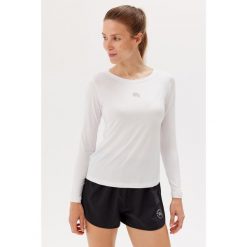 Damska koszulka do biegania Rough Radical Quality Ls. Białe koszulki damskie ROUGH RADICAL, l, bez wzorów, bez kołnierzyka, bez ramiączek. Za 129.90 zł.