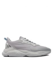 Hugo Sneakersy Leon Runn Ripstop 50517154 Srebrny. Szare obuwie sportowe damskie Hugo, ze skóry, bez zapięcia. Za 679.99 zł.