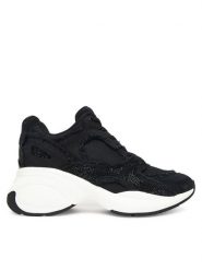 MICHAEL Michael Kors Sneakersy Zuma 43T5ZUFS2D Czarny. Czarne obuwie sportowe damskie MICHAEL Michael Kors, z materiału, bez zapięcia. Za 609.99 zł.