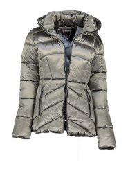 Geographical Norway Kurtka zimowa "Blanche" w kolorze szarym rozmiar: XXL. Szare kurtki damskie Geographical Norway, na zimę, xxl, bez wzorów, z puchu, bez kaptura. Za 231.68 zł.