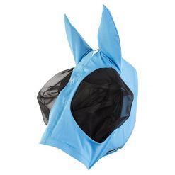 Czapka przeciw owadom dla konia BR Equitation. Niebieskie czapki damskie BR, bez wzorów. Za 173.00 zł.