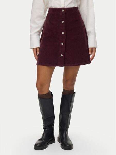 Vero Moda Spódnica mini Etta 10315342 Fioletowy Regular Fit. Fioletowe spódnice damskie Vero Moda, xl, bez wzorów, z bawełny, mini. Za 139.99 zł.