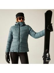 Dare 2b Kurtka narciarska "Glacier" w kolorze niebieskim rozmiar: 40. Niebieskie kurtki sportowe damskie Dare 2b, m, bez wzorów, bez kaptura. Za 358.48 zł.