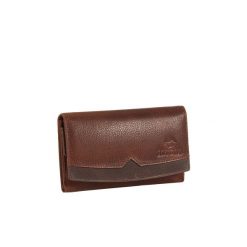 MUSTANG LA SPEZIA WALLET DAMSKI SKÓRZANY PORTFEL PREMIUM POJEMNY NA KARTY SKÓRA COGNAC 06.100931. Brązowe portfele damskie Mustang, bez wzorów, ze skóry. Za 249.99 zł.