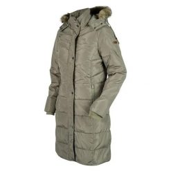 Parka dla kobiet HORKA Glacier. Zielone parki damskie HORKA, na zimę, s, z futra, bez kaptura. Za 596.00 zł.