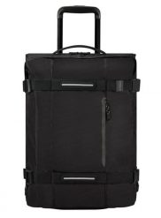 Torba / plecak na kółkach Urban Track. Czarne torby na laptopa American Tourister, bez wzorów, z materiału. Za 579.99 zł.