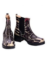 Goby Sztyblety w kolorze beżowo-czarnym rozmiar: 37. Brązowe botki damskie Goby, z materiału, sportowe, bez obcasa, bez zapięcia. Za 260.99 zł.