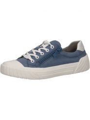 Caprice Skórzane sneakersy w kolorze niebieskim rozmiar: 38. Niebieskie obuwie sportowe damskie Caprice, bez zapięcia. Za 161.94 zł.