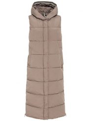 Camel Active Kamizelka w kolorze szarobrązowym rozmiar: 38. Brązowe kamizelki damskie Camel Active, bez wzorów, bez kaptura. Za 228.38 zł.