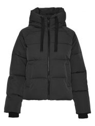 MOSS COPENHAGEN Kurtka zimowa "Pavinaria" w kolorze czarnym rozmiar: XS/S. Czarne kurtki damskie Moss Copenhagen, na zimę, s, bez wzorów, z puchu, bez kaptura. Za 232.78 zł.