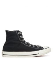 Converse Trampki Chuck Taylor All Star Gingham A13661C Czarny. Czarne trampki damskie Converse, bez wzorów, z materiału, bez zapięcia. Za 239.99 zł.