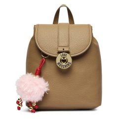 Plecak LOVE MOSCHINO. Brązowe plecaki Love Moschino, bez wzorów. Za 1,099.00 zł.