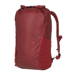Plecak wodoszczelny Exped Typhoon 25L. Czerwone plecaki EXPED, bez wzorów. Za 266.99 zł.