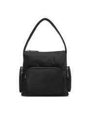 Calvin Klein Torebka LV04F3296G Czarny. Czarne torebki klasyczne damskie Calvin Klein, z materiału, bez dodatków. Za 479.99 zł.