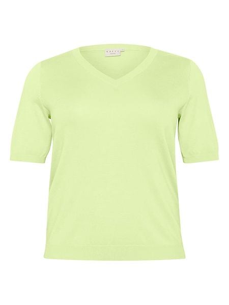 KAFFE curve Sweter w kolorze zielonym rozmiar: M. Zielone swetry klasyczne damskie KAFFE curve, m, bez kołnierzyka. Za 74.28 zł.