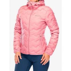 Kurtka puchowa damska Columbia Delta Ridge II Down Hooded Jacket. Czerwone kurtki damskie Columbia, bez wzorów, z puchu, bez kaptura. Za 503.99 zł.