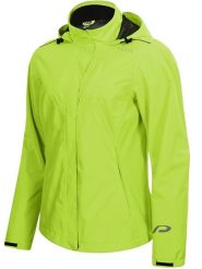 Protective Kurtka przeciwdeszczowa "Rain II" w kolorze limonkowym rozmiar: 42. Zielone kurtki sportowe damskie Protective, m, bez wzorów, bez kaptura. Za 243.27 zł.