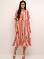 Cream Sukienka letnia Serena 10611490 Kolorowy Regular Fit. Sukienki damskie Cream, bez wzorów, z wiskozy, bez ramiączek. Za 269.99 zł.