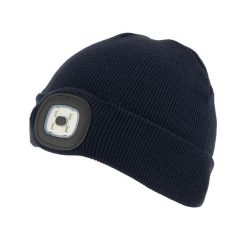 Unisex czapka zimowa z latarką Torch. Niebieskie czapki damskie Regatta, na zimę, bez wzorów. Za 80.00 zł.