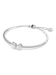 Swarovski Bransoletka z elementami ozdobnymi rozmiar: onesize. Szare bransoletki damskie Swarovski, metalowe. Za 217.99 zł.