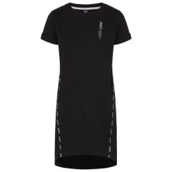 Sukienka sportowa Ewelina – krótka, bawełna-elastan, 2 kieszenie. Czarne sukienki damskie WOMEN'S HEALTH, bez wzorów, z bawełny, sportowe, bez ramiączek. Za 98.78 zł.