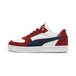 Trenerzy Puma Caven 2.0 Lux SD. Czerwone obuwie sportowe damskie Puma, bez zapięcia. Za 337.50 zł.