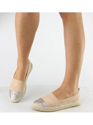 Foreverfolie Espadryle w kolorze khaki rozmiar: 39. Brązowe espadryle damskie Foreverfolie, bez wzorów, bez obcasa. Za 92.21 zł.