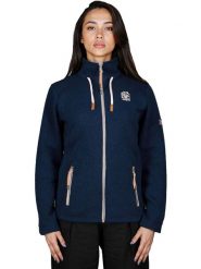 Geographical Norway Kurtka polarowa "Tarentella" w kolorze granatowym rozmiar: L. Niebieskie kurtki damskie Geographical Norway, l, bez wzorów, z polaru, bez kaptura. Za 104.14 zł.