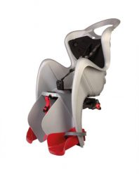 Fotelik rowerowy dziecięcy Bellelli Mr Fox clamp mocowany na bagażnik. Szare foteliki rowerowe Bellelli. Za 239.00 zł.