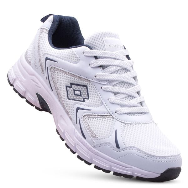 Buty sportowe LOTTO KITAURA sneakersy. Białe obuwie sportowe casual damskie Lotto, z gumy, bez zapięcia. Za 159.00 zł.