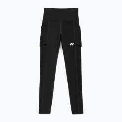Legginsy treningowe YONEX 42026 Practice W. Czarne legginsy damskie YONEX, m, bez wzorów, z elastanu. Za 379.99 zł.