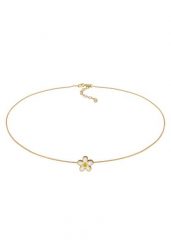 Elli Choker Damski Kwiatowy Łańcuszek 925 Sterling Silver Pozłacany Pomysł na prezent na Wielkanoc Złoty 38 cm Naszyjniki 1 ct. Szare naszyjniki damskie Elli, pozłacane. Za 233.99 zł.