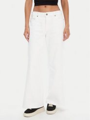 Guess Jeans Jeansy W5YA0O D0131 Biały Regular Fit. Białe jeansy damskie Guess Jeans. Za 329.99 zł.