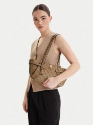 Guess Torebka Yesba HWSG78 33080 Beżowy. Brązowe torebki klasyczne damskie Guess, ze skóry, bez dodatków. Za 639.99 zł.