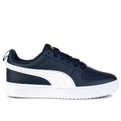 Buty damskie sportowe trampki Puma RICKIE. Białe obuwie sportowe casual damskie Puma, bez zapięcia. W wyprzedaży za 139.00 zł.