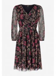 More & More Sukienka w kolorze czarno-różowym rozmiar: 46. Czarne sukienki damskie More & More, bez wzorów, bez ramiączek. Za 100.99 zł.