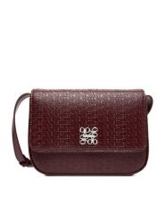 Nine West Torebka CEO-HAMPSHIRE-I-LDA8176 Bordowy. Czerwone listonoszki damskie Nine West, bez wzorów, z materiału, bez dodatków. Za 199.99 zł.