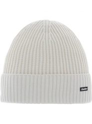 Eisbär Czapka "Nordic" w kolorze białym rozmiar: onesize. Białe czapki damskie Eisbär, z aplikacjami, z wełny. Za 118.56 zł.