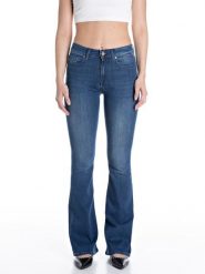 Replay Dżinsy - Flared fit - w kolorze niebieskim rozmiar: W30/L34. Niebieskie jeansy damskie Replay. Za 270.95 zł.
