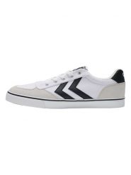 Hummel Sneakersy w kolorze biało-szarym rozmiar: 36. Białe obuwie sportowe damskie Hummel, bez zapięcia. Za 127.35 zł.