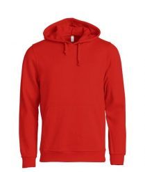 Clique Basic Hoody bluza z kapturem unisex – red. Czerwone bluzy damskie CLIQUE, l, bez wzorów, z kapturem. Za 172.75 zł.