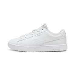 BUTY sportowe PUMA RICKIE 394252-08 skóra ekologiczna białe trampki 39. Białe obuwie sportowe casual damskie Puma, z materiału, bez zapięcia. Za 245.00 zł.