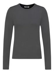 Sublevel Koszulka w kolorze antracytowym rozmiar: XS. Czarne koszulki damskie Sublevel, xs, bez wzorów, bez kołnierzyka, bez ramiączek. Za 56.79 zł.