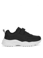 DeeZee Sneakersy CF2932-1 Czarny. Czarne buty sportowe dziewczęce DeeZee, bez wzorów, z tworzywa sztucznego, bez zapięcia. Za 99.99 zł.