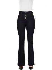 Heine Dżinsy w kolorze granatowym rozmiar: 40. Niebieskie jeansy damskie Heine, z podwyższonym stanem. Za 113.10 zł.