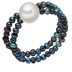 Valero Pearls Pierścionek z perłą Perła hodowlana słodkowodna Pierścionki 1 ct Damski. Białe pierścionki damskie Valero Pearls, z perłą. Za 159.99 zł.